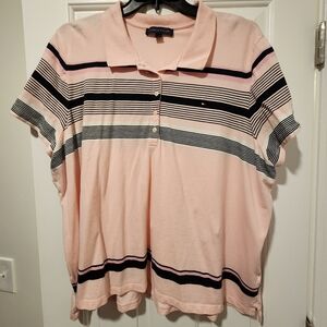 Women's plus size Tommy Hilfiger polo shirt